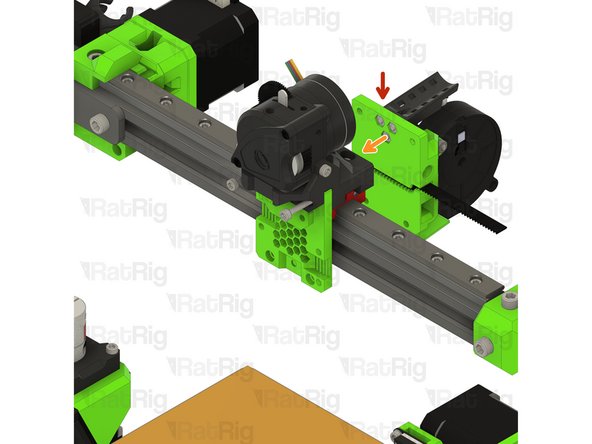 EVA back assembly from Step 6