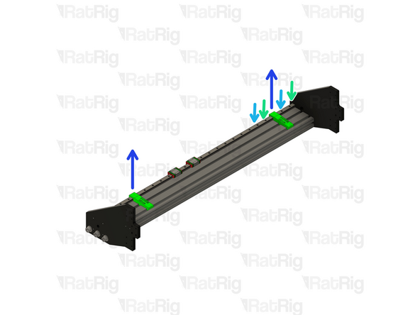 MGN15 Linear Rail Assembly from the previous step