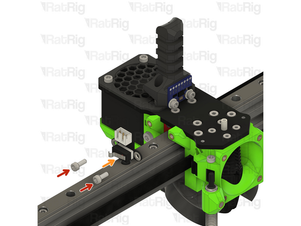 2x M3x8 Cap Head Screw