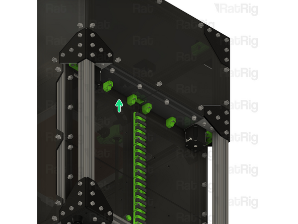 Tighten the M6x12 cap head screws