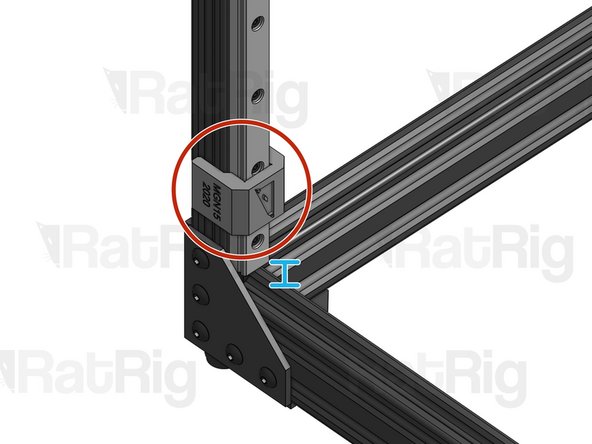 Fit the T-Nuts inside the profile slot