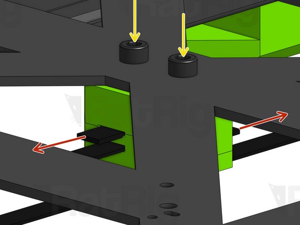Now that the modules are firmly in place, pull both tips of the belt until you find adequate tension.