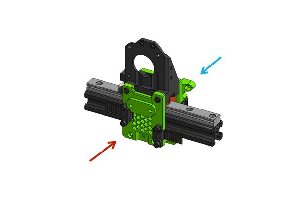 Attach the back and tighten firmly.