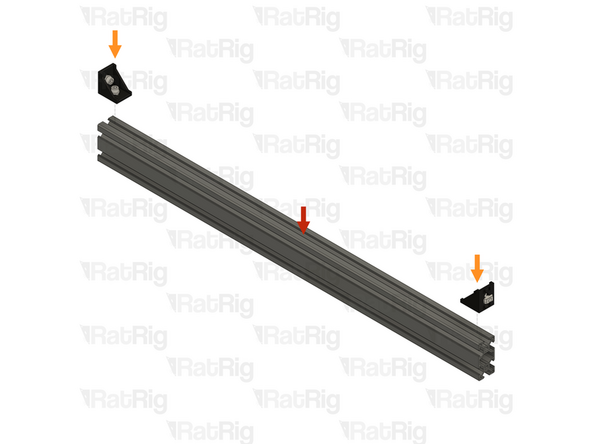 1x 712mm 3060 extrusion