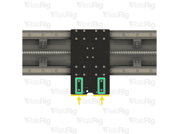Check that the end of each extrusion is flush with the XZ joiner plate