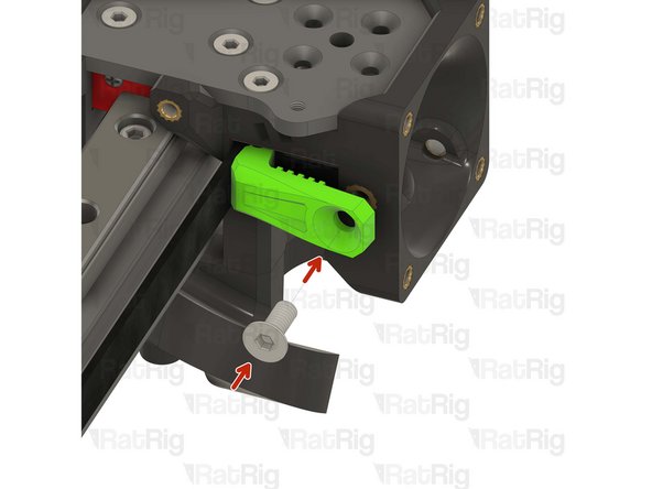 1x M4x10 Countersink Screw