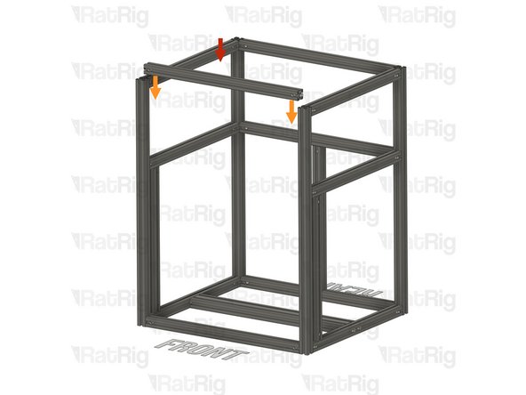 T-Slot 3030 Milled Extrusion - 540mm with Quick Connectors from step 9