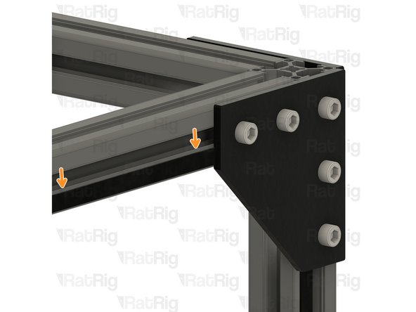 Cut sections of foam tape to fit in the sections shown