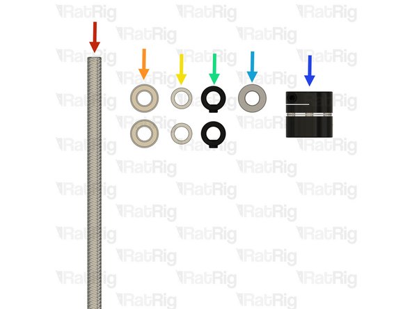 Leadscrew - TR8x4 Metric - 281mm