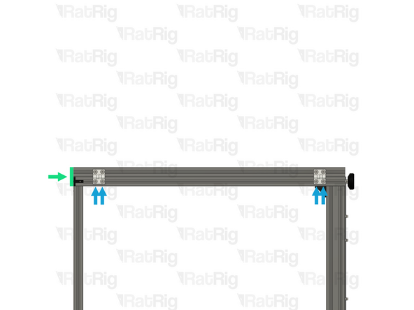 Place the left door assembly onto the enclosure as shown