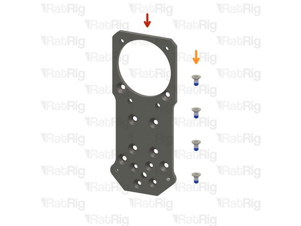 1x Rat Rig toolhead plate