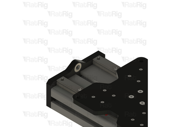 Push the ball bearing against the slot on the inner side of the plate.