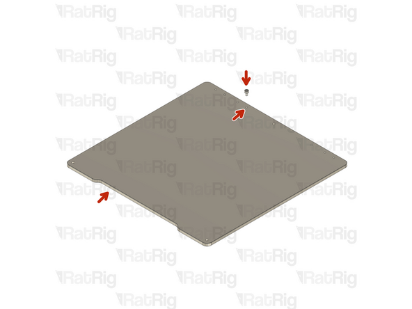 7 threaded holes, 1 countersink hole