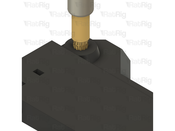Soldering iron with M3 heat insert tip