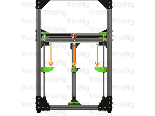 Bed assembly from Step 2