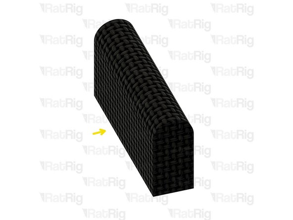 Bend all of the four felt pads as shown in order to insert them into the wiper housings.