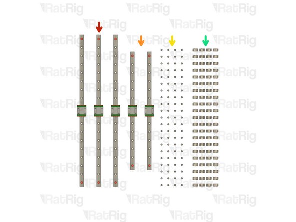 3x 400mm MGN12 Linear Rail