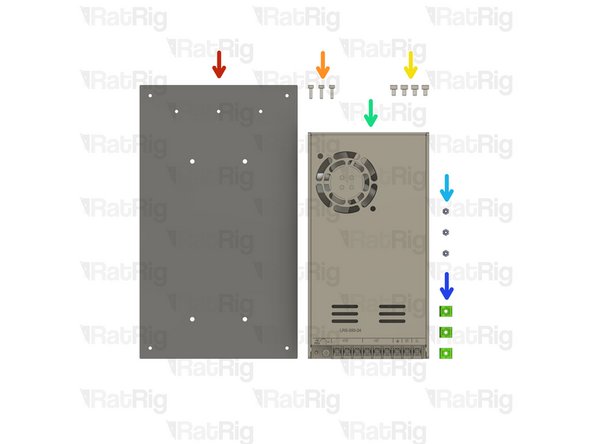 1x Electronics Panel - Power Supply