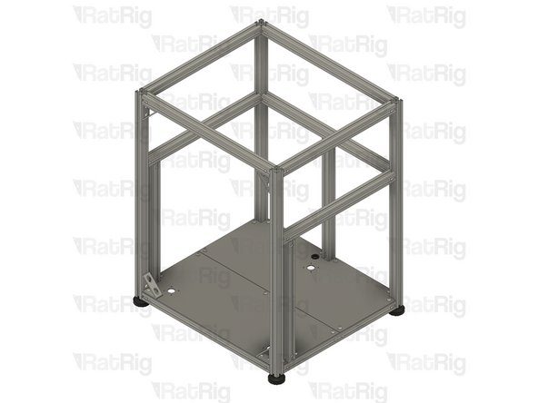Verify that all 4 frame brackets are correctly installed and that all Cap Head Screws are fully tightened