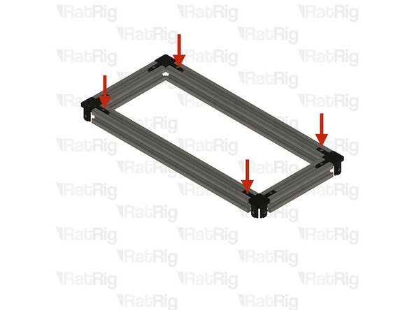 Tighten the M6x8 set screws.