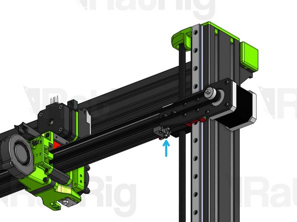 Tighten the Cap Head Screw to lock the switch in place.