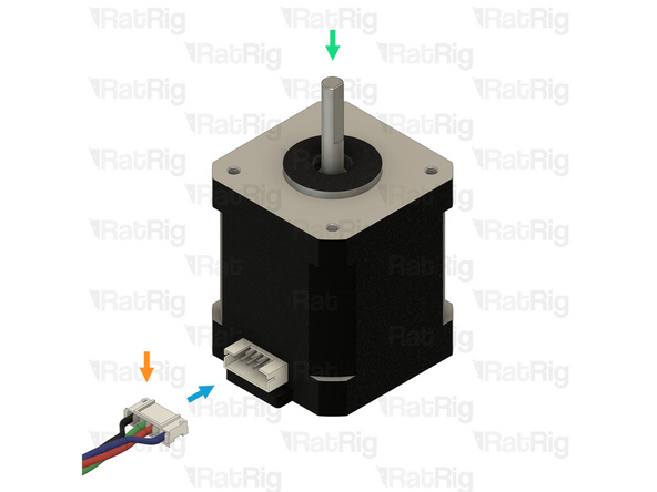 1x Stepper motor cable