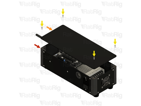 1x Enclosure assembly