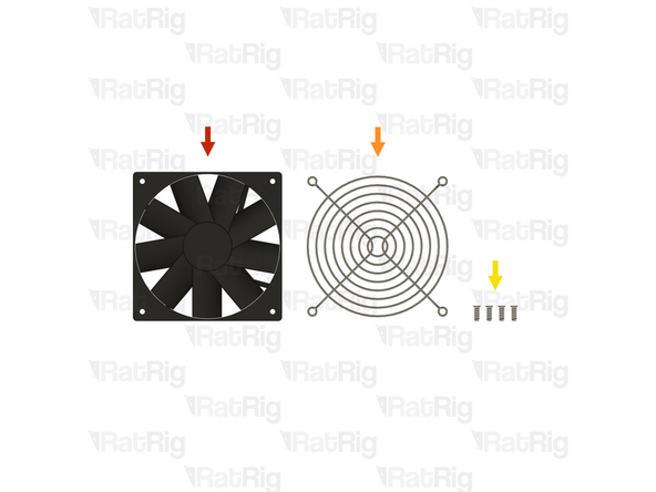 1x Fan - 120x15 Axial 24V (SKU: HW3945EC)