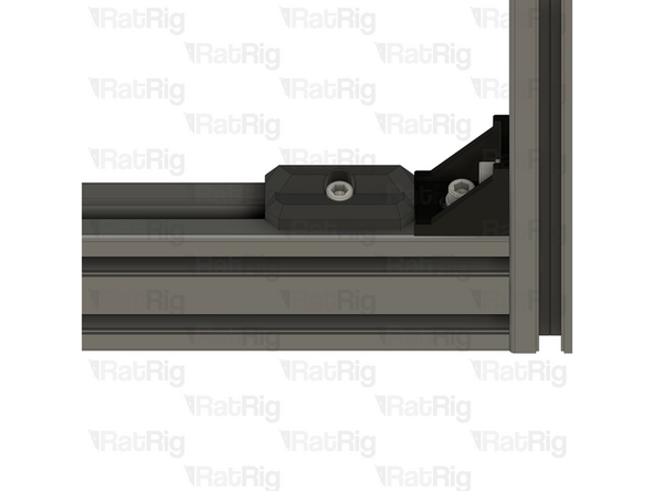 Tighten the M6x12 marked screws to secure the magnetic latches to the door