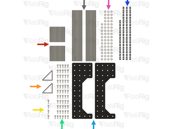 2x T-Slot extrusion 40120 - 120mm