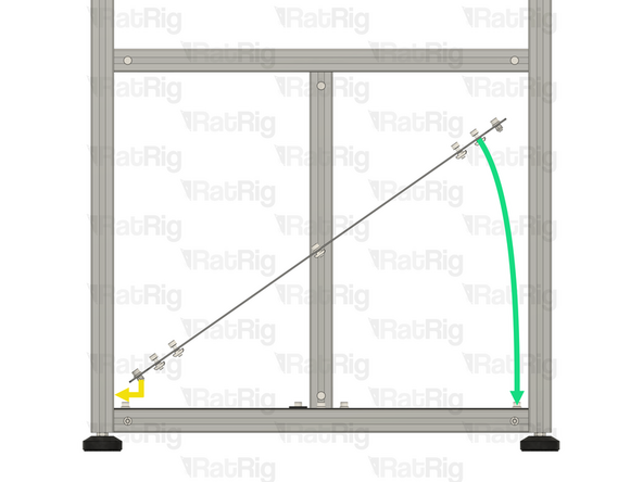 Insert the Front Base Plate into the front of the frame assembly, at a 45-degree angle