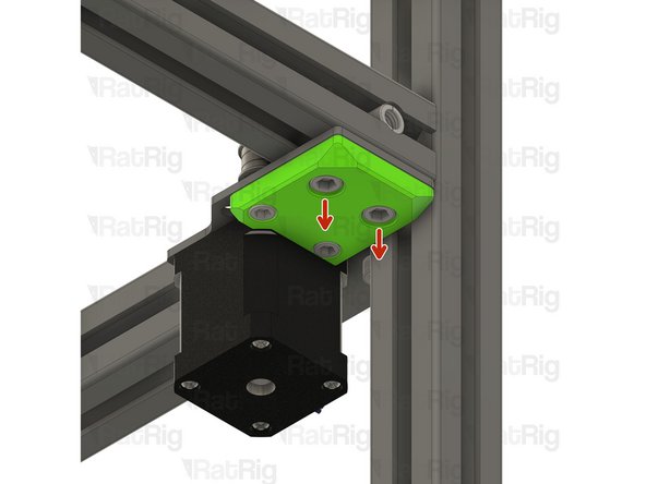 Remove all the M6x12 Cap Head Screws
