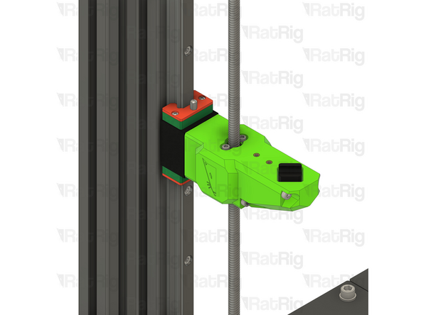 Install the Right front arm through the rear bed arm and decoupler