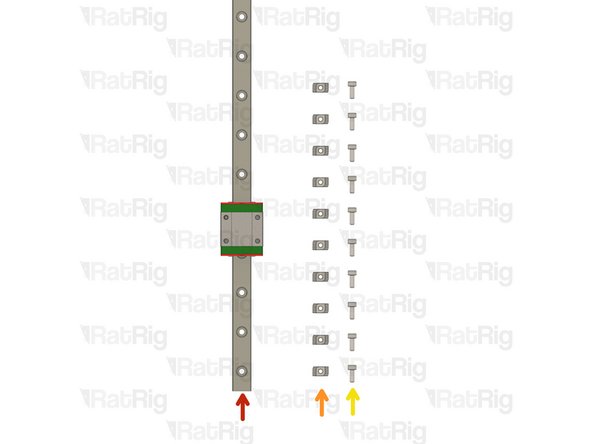 475mm MGN12C Linear Rail