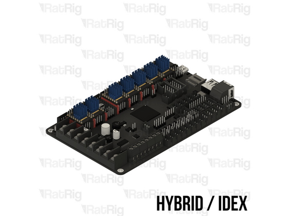 You will need one heatsink per driver — for the Hybrid or IDEX variants of the V-Core 4.0, this means seven heatsinks instead of five