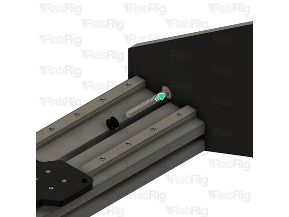 Push the Lead Screw through the hole in the ball bearing