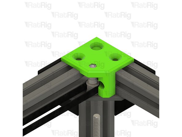 This M6x12 screw may be difficult to remove from the printed part. If you are unable to remove it completely, do not worry, you can remove it once the printed part is separated from the frame