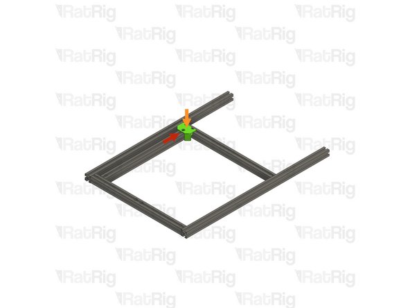 Move the Frame Jig to the marked position