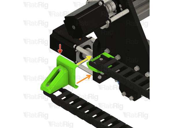 Drag Chain Assembly - Frame End