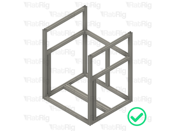 The two M8x40 Cap Head Screws per side are fully tightened
