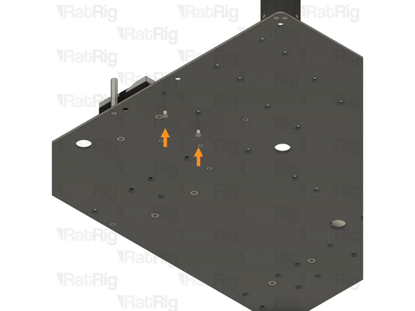 2x M3x6 Countersink Screw