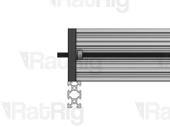 Repeat this step 4 times, one for each C-Beam End.