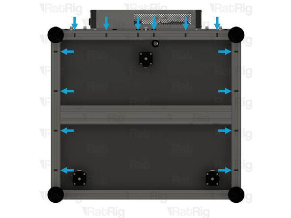 Z0 is the front left stepper motor, when looking at the V-Core 4.0 from the front