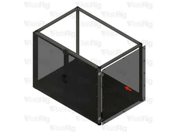 2x Side panel assembly from the previous step