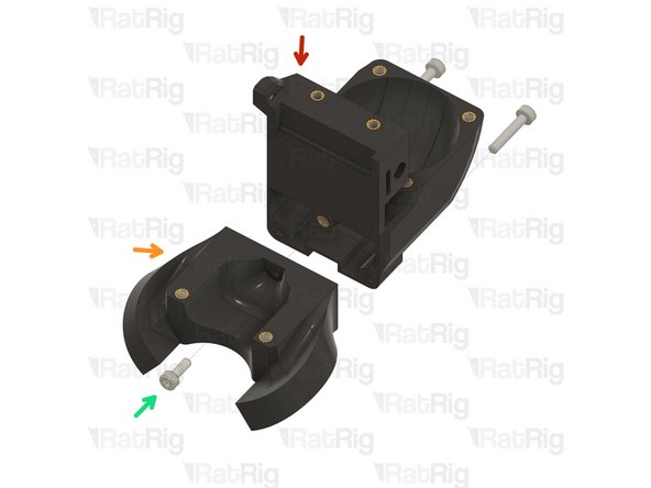 Rat Rig toolhead back printed part