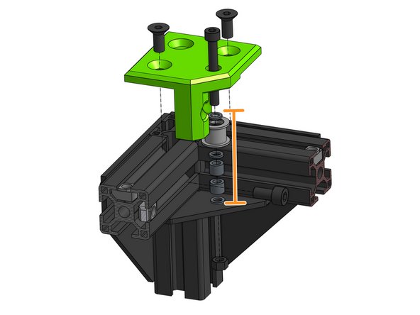 Repeat the same steps for the left XY Idler assembly.