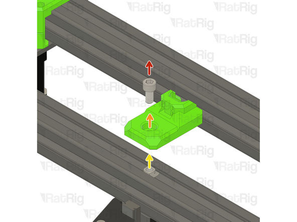 Locate the rear cable holder