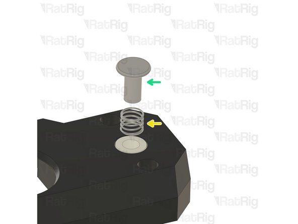 Please verify the fitment of both spacers, the nylon and POM ones, by attempting to insert the Chicago bolt through each while the spacer is installed on the printed part. Use the spacer that provides a sturdier and smoother experience when inserting the Chicago bolt.