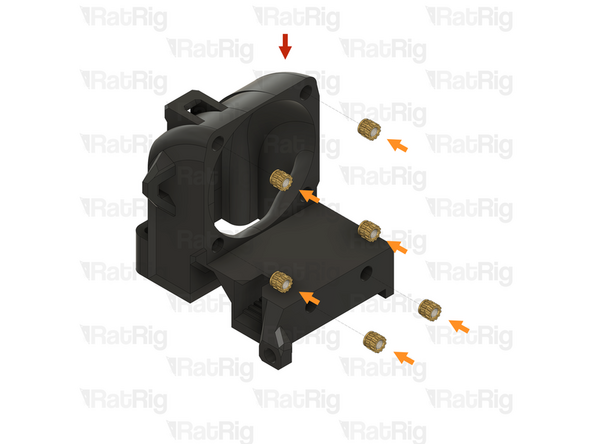 1x T0 back assembly from the previous step