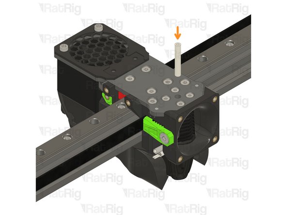 Avoid using a ball end hex key, as they are more prone to damaging the sensitive M2.5 countersink screw head.